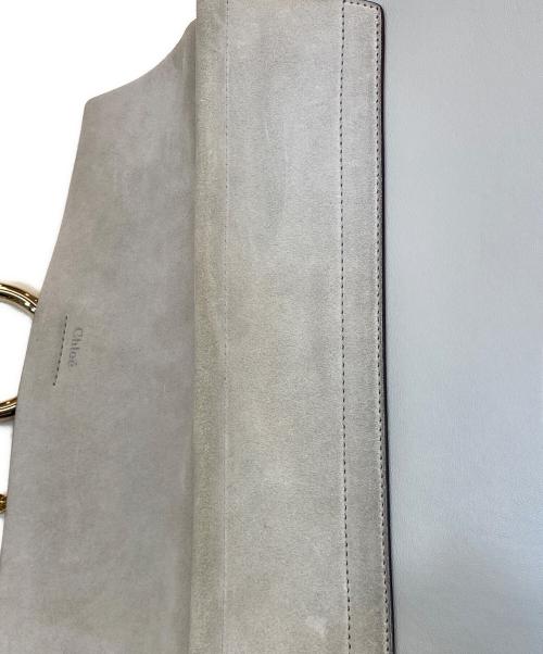 Chloe（クロエ）Chloe (クロエ) スウェード ショルダーバッグ 44L/FADED BLUE(フェードの古着・服飾アイテム