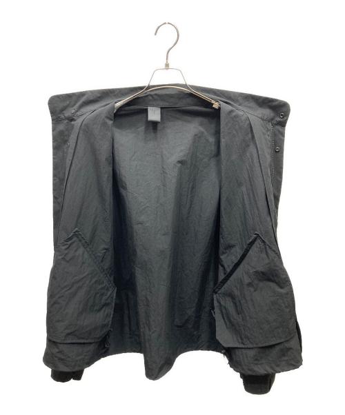 N.HOOLYWOOD（エヌ ハリウッド）N.HOOLYWOOD (エヌ ハリウッド) STAND COLLAR BLOUSON スタンドカラーブルゾン ブラック サイズ:40の古着・服飾アイテム