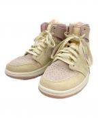 NIKEナイキ）の古着「AIR JORDAN 1 ZOOM AIR CMFT ハイカットスニーカー」｜ピンク×アイボリー