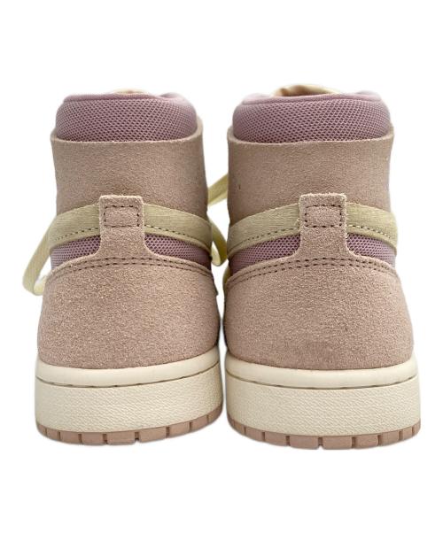 NIKE（ナイキ）NIKE (ナイキ) AIR JORDAN 1 ZOOM AIR CMFT ハイカットスニーカー ピンク×アイボリー サイズ:SIZE 23.5の古着・服飾アイテム