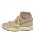 NIKE (ナイキ) AIR JORDAN 1 ZOOM AIR CMFT ハイカットスニーカー ピンク×アイボリー サイズ:SIZE 23.5：8000円