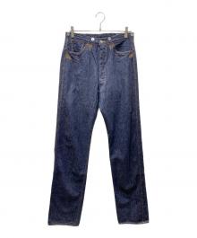 TCB jeans（ティーシービー ジーンズ）の古着「10oz GOOD LUCK デニムパンツ」｜ブルー