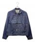 TCB JEANS（ティーシービー ジーンズ）の古着「10oz GOOD LUCK デニムジャケット」｜インディゴ