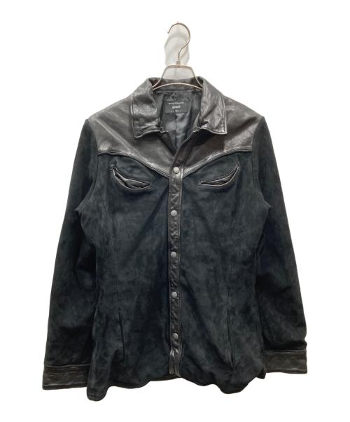 glamb（グラム）glamb (グラム) Western leather JKT ウエスタンレザージャケット ブラック サイズ:2の古着・服飾アイテム