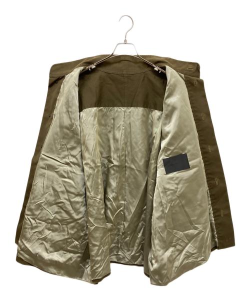 Edwina Horl（エドウィナ ホール）Edwina Horl (エドウィナ ホール) HBB STAND-UP COLLAR BLOUSON オリーブ サイズ:Mの古着・服飾アイテム