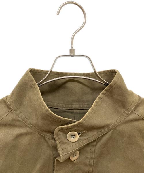 Edwina Horl（エドウィナ ホール）Edwina Horl (エドウィナ ホール) HBB STAND-UP COLLAR BLOUSON オリーブ サイズ:Mの古着・服飾アイテム