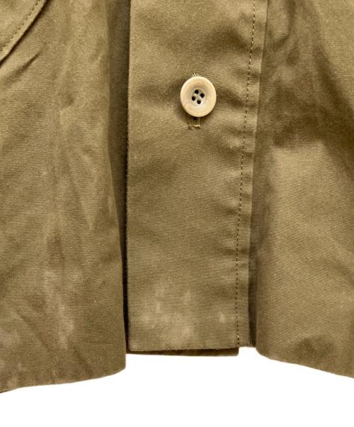 Edwina Horl（エドウィナ ホール）Edwina Horl (エドウィナ ホール) HBB STAND-UP COLLAR BLOUSON オリーブ サイズ:Mの古着・服飾アイテム