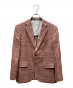 MITSUMINEミツミネ）の古着「Loro Piana サマーウール シルク テーラードジャケット」｜レッド