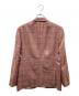 MITSUMINE (ミツミネ) Loro Piana サマーウール シルク テーラードジャケット レッド サイズ:SIZE M：14000円