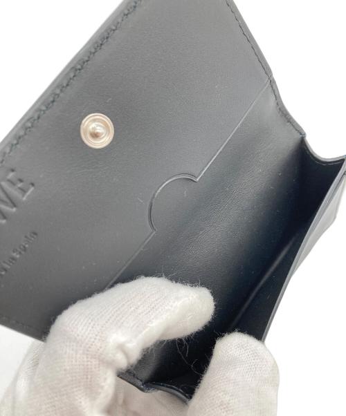 LOEWE（ロエベ）LOEWE (ロエベ) BUSINESS CARD HOLDER アナグラム レザー カードケース ネイビーの古着・服飾アイテム