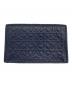 LOEWE（ロエベ）の古着「BUSINESS CARD HOLDER アナグラム レザー カードケース」｜ネイビー