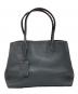 MOTHERHOUSE（マザーハウス）の古着「Rin Tote L レザートートバッグ」｜ブルー