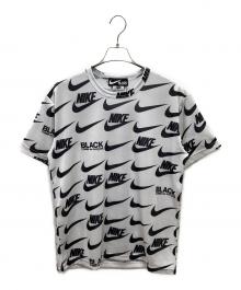 NIKE×BLACK COMME des GARCONS（ナイキ×ブラックコムデギャルソン）の古着「プリントTシャツ」｜ホワイト
