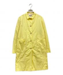 JIL SANDER（ジルサンダー）の古着「ロングコート」｜イエロー