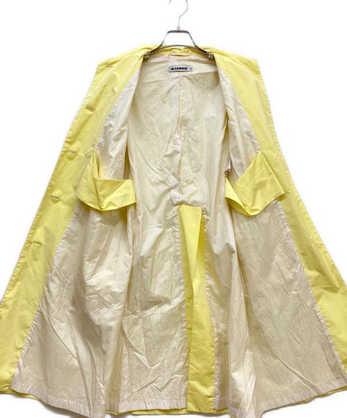 JIL SANDER（ジルサンダー）JIL SANDER (ジルサンダー) ロングコート イエロー サイズ:SIZE 36の古着・服飾アイテム