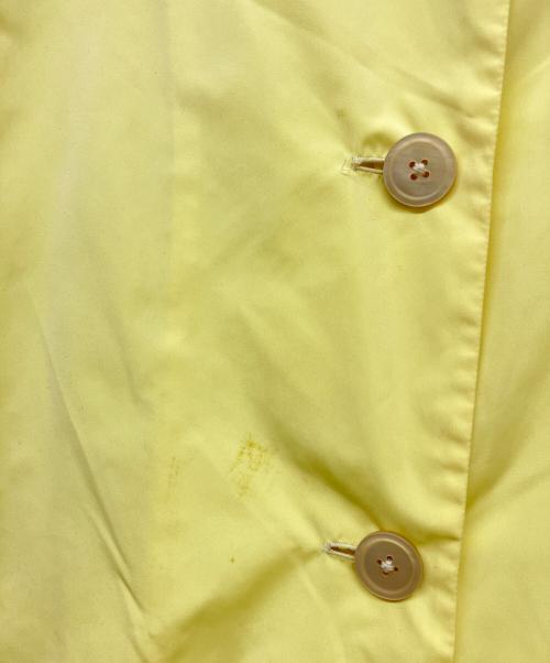 JIL SANDER（ジルサンダー）JIL SANDER (ジルサンダー) ロングコート イエロー サイズ:SIZE 36の古着・服飾アイテム
