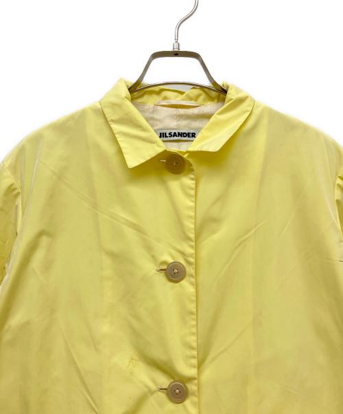 JIL SANDER（ジルサンダー）JIL SANDER (ジルサンダー) ロングコート イエロー サイズ:SIZE 36の古着・服飾アイテム