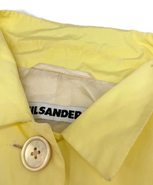 JIL SANDER（ジルサンダー）JIL SANDER (ジルサンダー) ロングコート イエロー サイズ:SIZE 36の古着・服飾アイテム