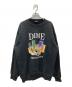 Dime（ダイム）の古着「Puddle Crewneck プリントスウェット」｜ブラック