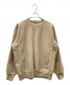 AURALEEオーラリー）の古着「SUPER MILLED SWEAT P/O スーパーマイルドスウェット」｜ベージュ