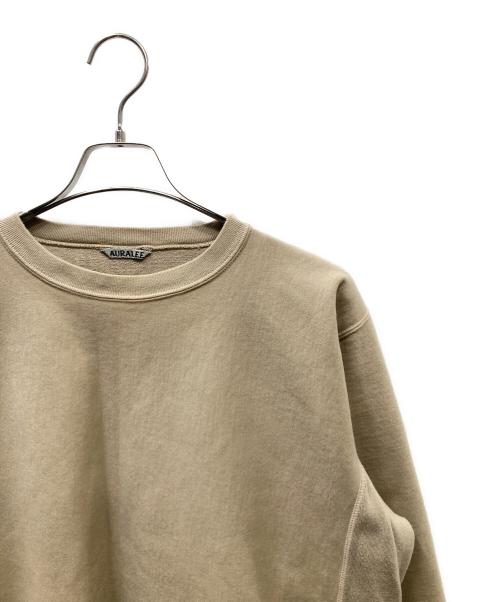 AURALEE（オーラリー）AURALEE (オーラリー) SUPER MILLED SWEAT P/O スーパーマイルドスウェット ベージュ サイズ:SIZE 4の古着・服飾アイテム