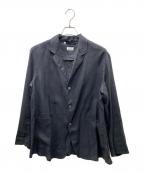 COMOLI×Salvatore Piccoloコモリ×サルヴァトーレ・ピッコロ）の古着「リネンテーラードジャケット」｜ブラック