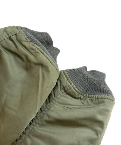 ALPHA（アルファ）ALPHA (アルファ) MA-1ジャケット グリーン サイズ:LARGEの古着・服飾アイテム