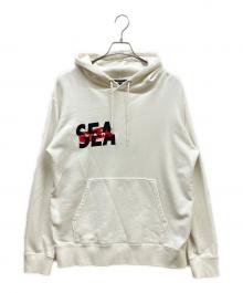 WIND AND SEA×GOD SELECTION XXX（ウィンダンシー×ゴッド セレクション トリプルエックス）の古着「コラボプルオーバーパーカー」｜ホワイト