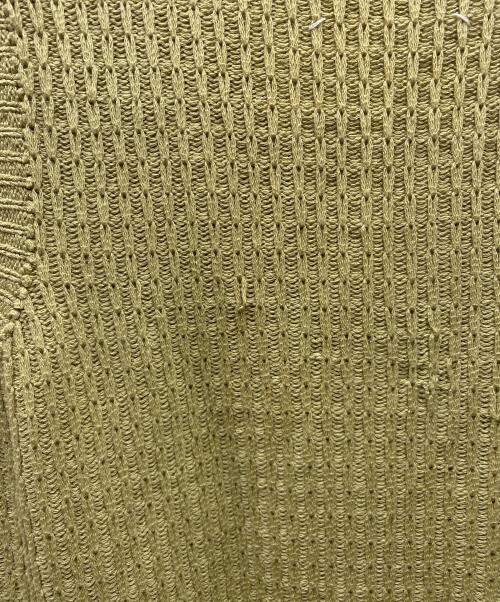 Maison Margiela（メゾンマルジェラ）Maison Margiela (メゾンマルジェラ) ニットベスト ベージュ サイズ:SIZE Sの古着・服飾アイテム