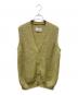 Maison Margiela（メゾンマルジェラ）の古着「ニットベスト」｜ベージュ
