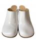 BOTTEGA VENETA (ボッテガベネタ) Bloc Mules ブロックミュール ホワイト サイズ:SIZE 35 1/2：18000円