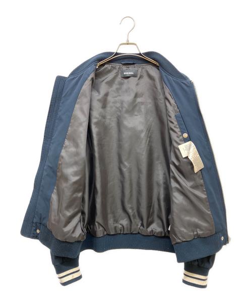 DIESEL（ディーゼル）DIESEL (ディーゼル) ブルゾン ネイビー サイズ:XLの古着・服飾アイテム