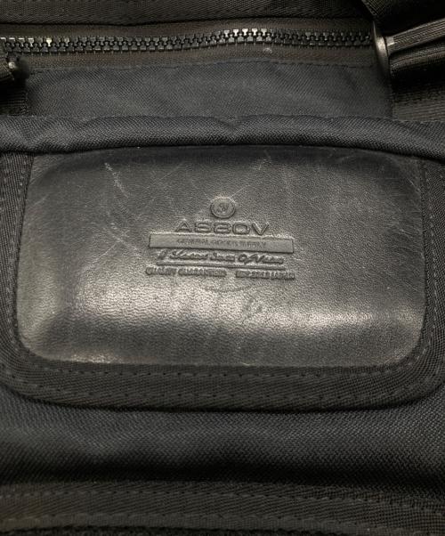 AS2OV（アッソブ）AS2OV (アッソブ) CORDURA DOBBY 305D 2WAY BAG 2ウェイショルダーバッグ ブラックの古着・服飾アイテム