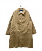 nanamicaナナミカ）の古着「GORE-TEX Balmacaan Coat バルマカーンコート」｜ベージュ