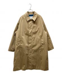nanamica（ナナミカ）の古着「GORE-TEX Balmacaan Coat バルマカーンコート」｜ベージュ