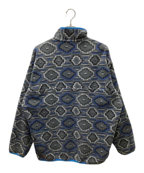 Patagonia（パタゴニア）Patagonia (パタゴニア) シンチラスナップT フリースプルオーバー グレー×ブルー サイズ:XLの古着・服飾アイテム