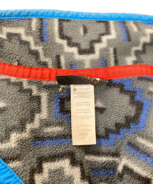 Patagonia（パタゴニア）Patagonia (パタゴニア) シンチラスナップT フリースプルオーバー グレー×ブルー サイズ:XLの古着・服飾アイテム