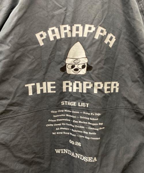 WIND AND SEA（ウィンダンシー）WIND AND SEA (ウィンダンシー) PARAPPA THE RAPPER (パラッパラッパー) ナイロンジャケット グレー サイズ:Lの古着・服飾アイテム