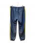 Supreme (シュプリーム) 18SS Bonded Mesh Track Pant ロゴ刺繍 メッシュ トラックパンツ ネイビー×ホワイト×イエロー サイズ:SIZE XL：14000円