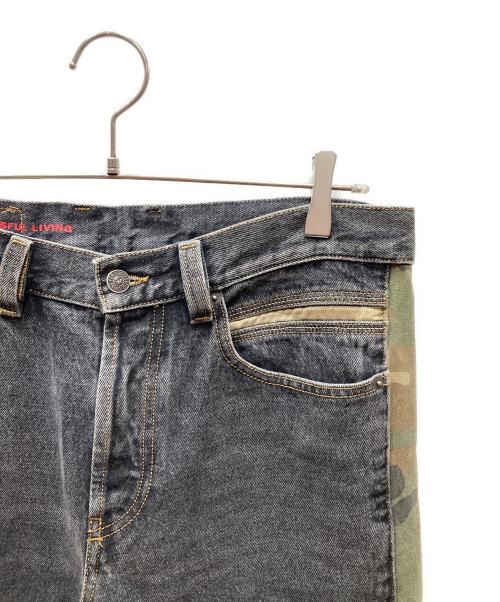DIESEL（ディーゼル）DIESEL (ディーゼル) D-MAND-FS straight jeans デニムパンツ ブラック サイズ:W30の古着・服飾アイテム