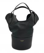 J&M DAVIDSONジェイ＆エム デヴィッドソン）の古着「RAY BUCKET S レイバケット レザーハンドバッグ」｜ブラック