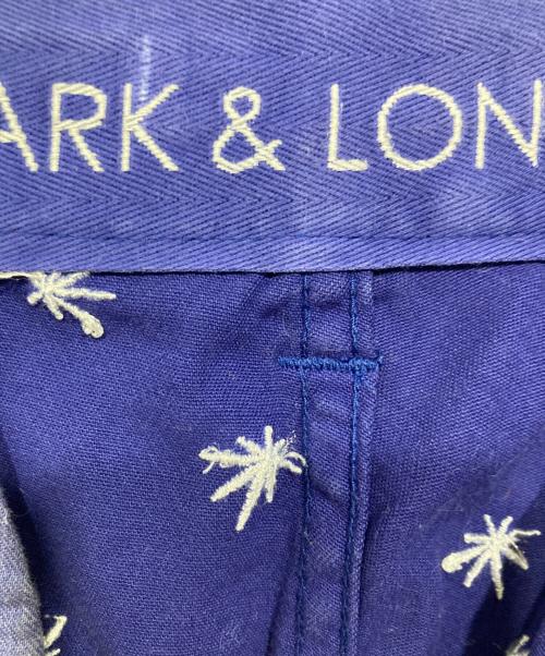MARK&LONA（マークアンドロナ）MARK&LONA (マークアンドロナ) 刺繍ゴルフパンツ ブルー サイズ:Ⅼの古着・服飾アイテム