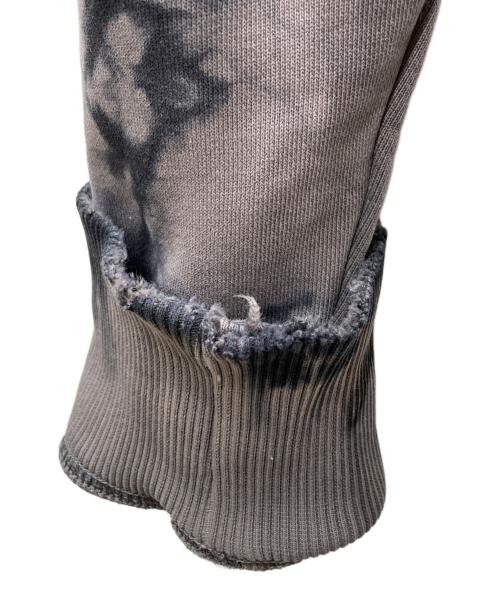 HELMUT LANG（ヘルムートラング）HELMUT LANG (ヘルムートラング) タイダイクルーネックスウェット ブラック×グレー サイズ:Lの古着・服飾アイテム