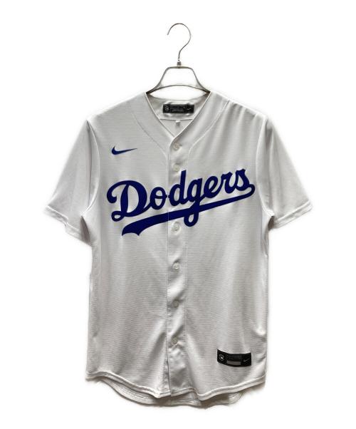 NIKE（ナイキ）NIKE (ナイキ) ベースボールシャツ ホワイト サイズ:Sの古着・服飾アイテム