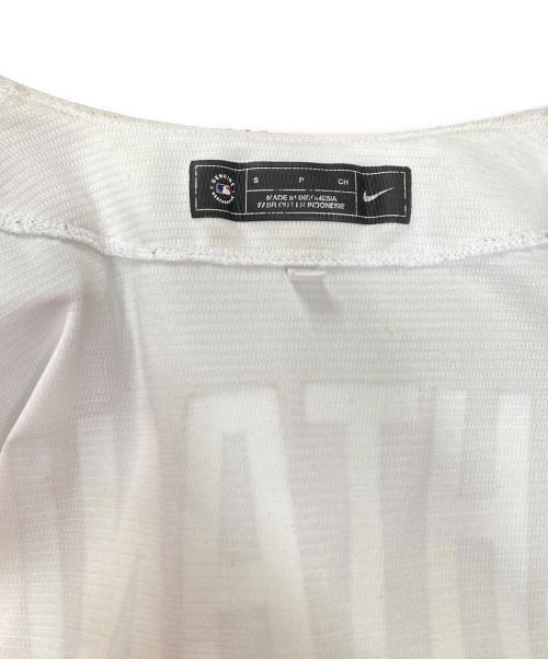 NIKE（ナイキ）NIKE (ナイキ) ベースボールシャツ ホワイト サイズ:Sの古着・服飾アイテム