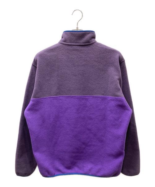 Patagonia（パタゴニア）Patagonia (パタゴニア) ライトウェイト シンチラ スナップT プルオーバー パープル×ブルー サイズ:Mの古着・服飾アイテム