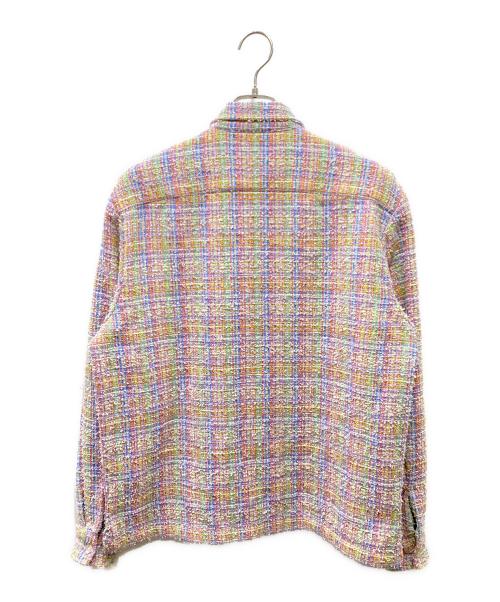 SUPREME（シュプリーム）SUPREME (シュプリーム) Boucle Zip Up Shirt ジップアップシャツ マルチカラー サイズ:Sの古着・服飾アイテム