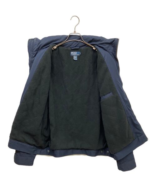 POLO RALPH LAUREN（ポロ・ラルフローレン）POLO RALPH LAUREN (ポロ・ラルフローレン) 裏フリースジャケット ブラック サイズ:Lの古着・服飾アイテム