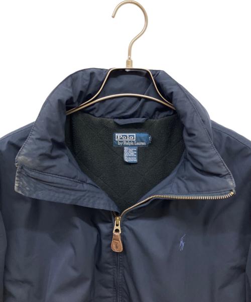POLO RALPH LAUREN（ポロ・ラルフローレン）POLO RALPH LAUREN (ポロ・ラルフローレン) 裏フリースジャケット ブラック サイズ:Lの古着・服飾アイテム