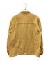 BoTT (ボット) Zip-up Flannel Shirt ジップアップフランネルシャツ イエロー×オレンジ サイズ:L：18000円